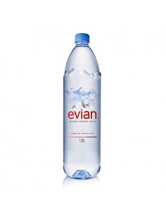 Evian Natural Mineral Water Bottle 12 X 1.25L