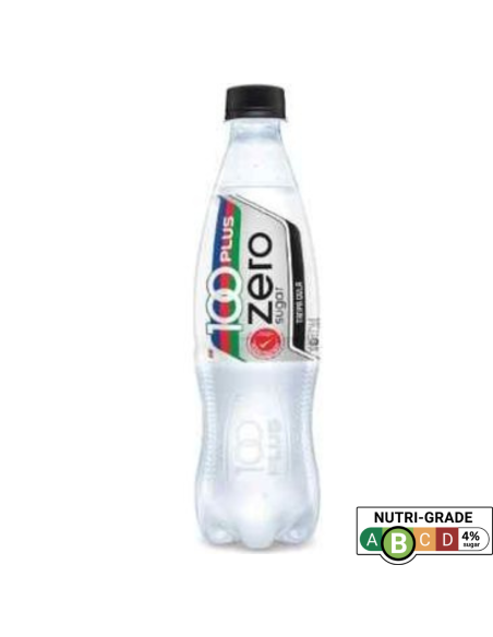 100 Plus Isotonic Zero Sugar Bottle 500ml X 24