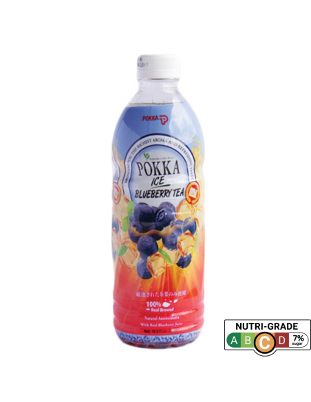 Pokka Ice Blueberry Tea Bottle 24 X 500ml