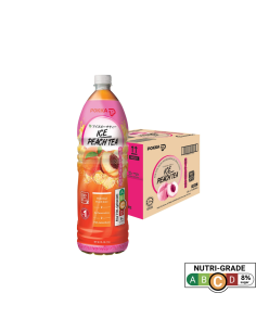 Pokka Ice Peach Tea Bottle 12 X 1.5L