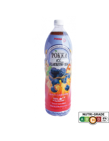 Pokka Ice Blueberry Tea Bottle 12 X 1.5L