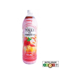 Pokka Ice Strawberry Tea Bottle 12 X 1.5L
