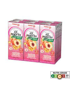 Pokka Peach Tea Packet 24 X 250ml