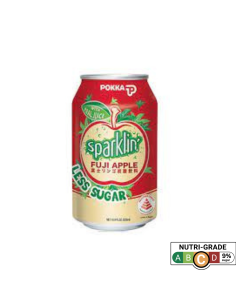 Pokka Sparkling Fuji Apple 24 X 300ml