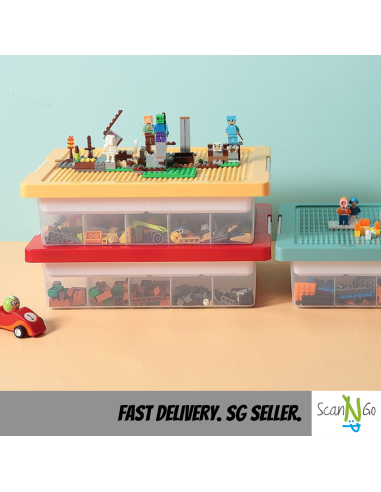 LEGO Inspired STORAGE Box For Toys Organiser...