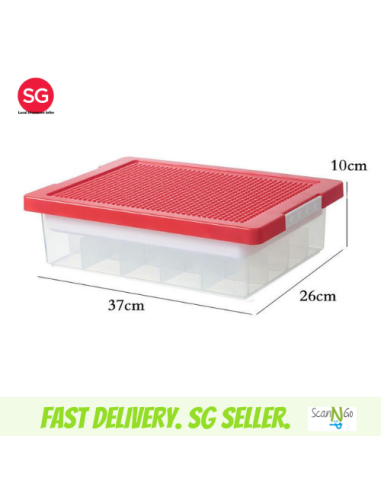 LEGO Inspired STORAGE Box For Toys Organiser...