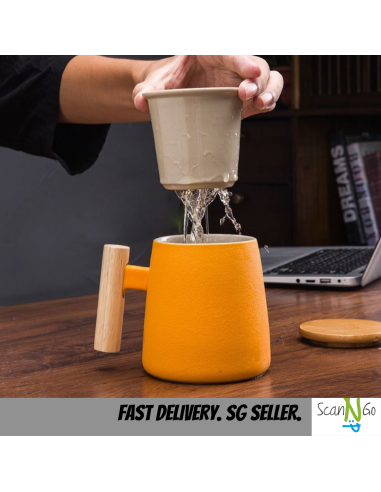 Nordic Inspired Design TEA CUP Mug with...