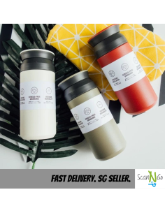 Thermal Insulated Tumbler Stainless Steel with Lid WATER...