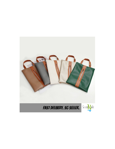 PU LEATHER CAR TISSUE BOX Napkin Facial Tissue...