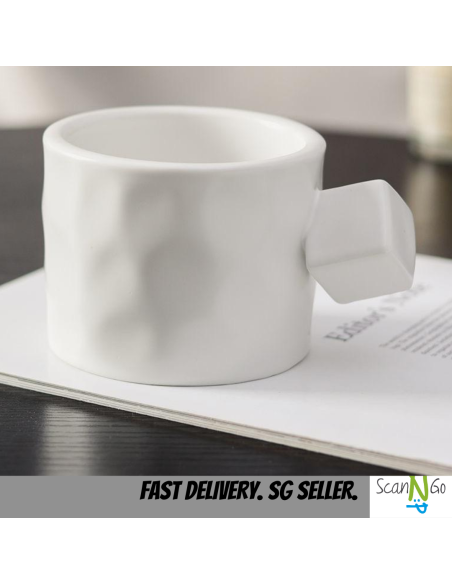 Nordic Coffee Mug Ceramic Multi Color Minimalistic Design Modern Tea Cup Breakfast Milk Matte Surface