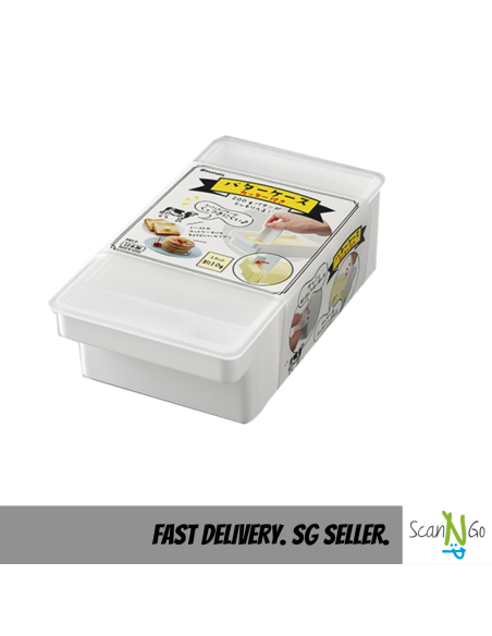 Japanese Butter Cutting Storage Box With Lid Cheese Container Fresh-Keeping Box