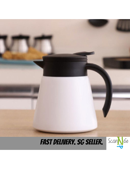 Stainless Steel Vacuum Insulated Thermal Coffee Pot Water Pitcher Flask