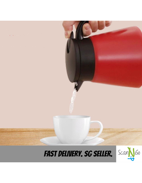 Stainless Steel Vacuum Insulated Thermal Coffee Pot Water Pitcher Flask