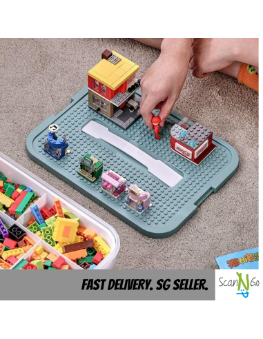 LEGO Inspired STORAGE Box 2 TIER For Toys...