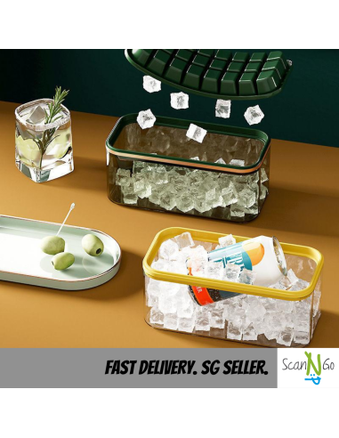 24X Silicone Ice Maker ICE CUBE TRAY Mold...