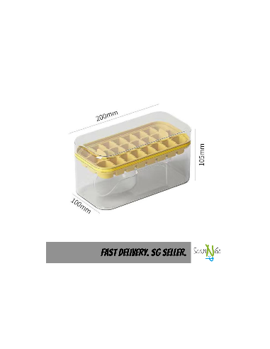 24X Silicone Ice Maker ICE CUBE TRAY Mold...