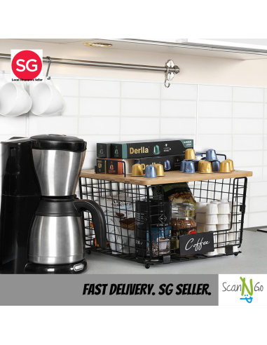 Fruits Vegetables Storage Basket Metal Kitchen...