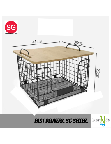 Fruits Vegetables Storage Basket Metal Kitchen...