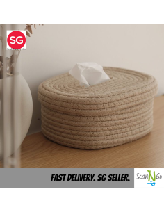 Simple Japanese Minimalistic Style Rope Woven Tissue... 2