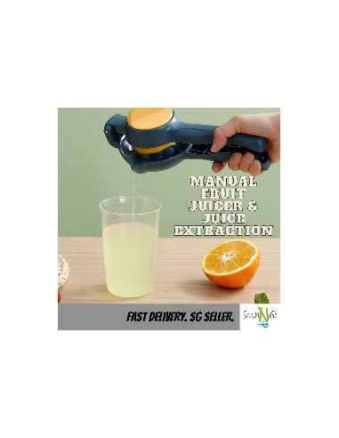 NEW DESIGN MANUAL JUICERS Lemon Orange Press...
