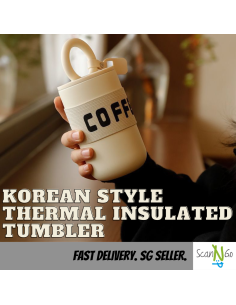 Thermal Insulated Tumbler Korean Style Water Bottle...