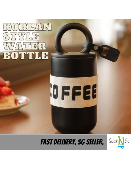 Thermal Insulated Tumbler Korean Style Water Bottle Stainless Steel COFFEE Flask Keeps Ice 304 Portable Sg Seller