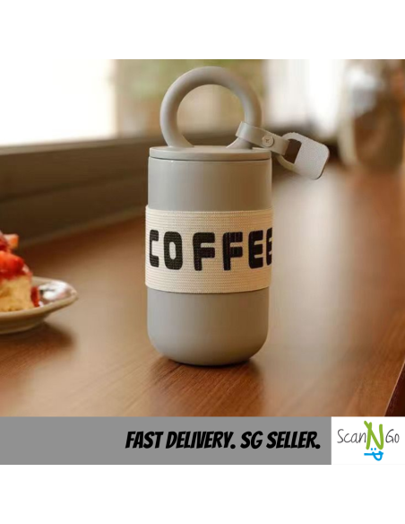 Thermal Insulated Tumbler Korean Style Water Bottle Stainless Steel COFFEE Flask Keeps Ice 304 Portable Sg Seller