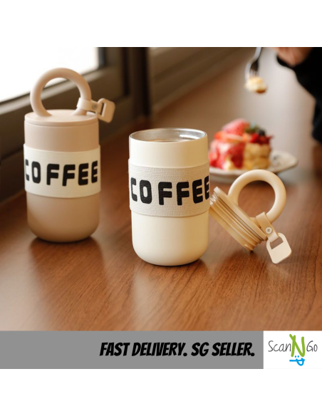 Thermal Insulated Tumbler Korean Style Water Bottle Stainless Steel COFFEE Flask Keeps Ice 304 Portable Sg Seller