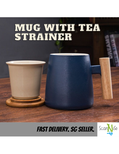 Nordic Inspired Design TEA CUP Mug with...