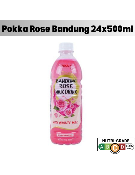 Pokka Premium Rose Bandung Bottle 24 X 500ml