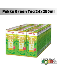 Pokka Jasmine Green Tea Packet 24 X 250ml