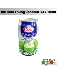 Ice Cool Young Coconut Juice with Pulp (Small)