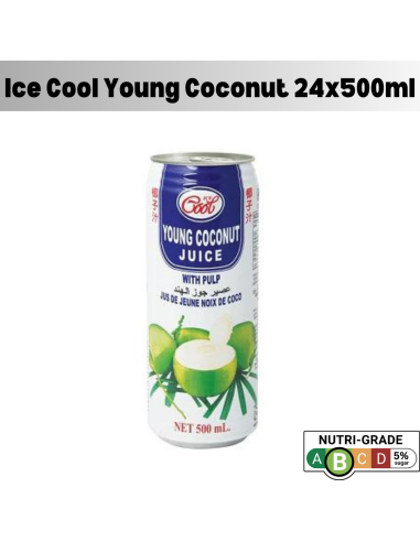Ice Cool Young Coconut Juice With Pulp (Large)...