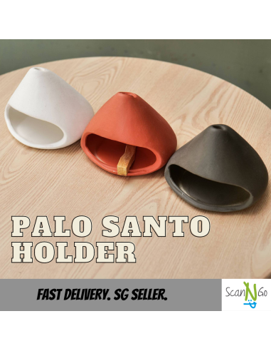 Ceramic Incense Burner holder Palo Santo Wood...