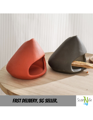 Ceramic Incense Burner holder Palo Santo Wood...