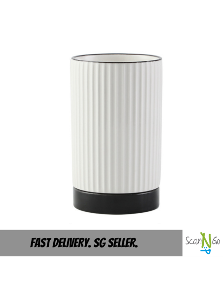 CUTLERY HOLDER Ceramic Chopstick Holder Storage Cooking Utensil Spoon Fruit Knife Kitchen Nordic Design with Strainer