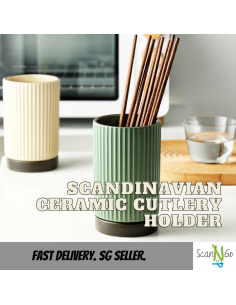 CUTLERY HOLDER Ceramic Chopstick Holder Storage Cooking...